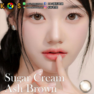 Lensrang Sugar Cream Monthly Ash Brown 슈가크림 애쉬 브라운